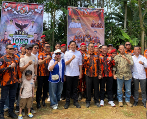 Peringati Hari Lahir Pancasila ke-81, Pemuda Pancasila Cianjur dan Bupati Tanam 1.000 Pohon di Cugenang