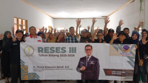 Onnie S Sandi Serap Aspirasi Warga Sukamekar soal BPJS Gratis dan UMKM