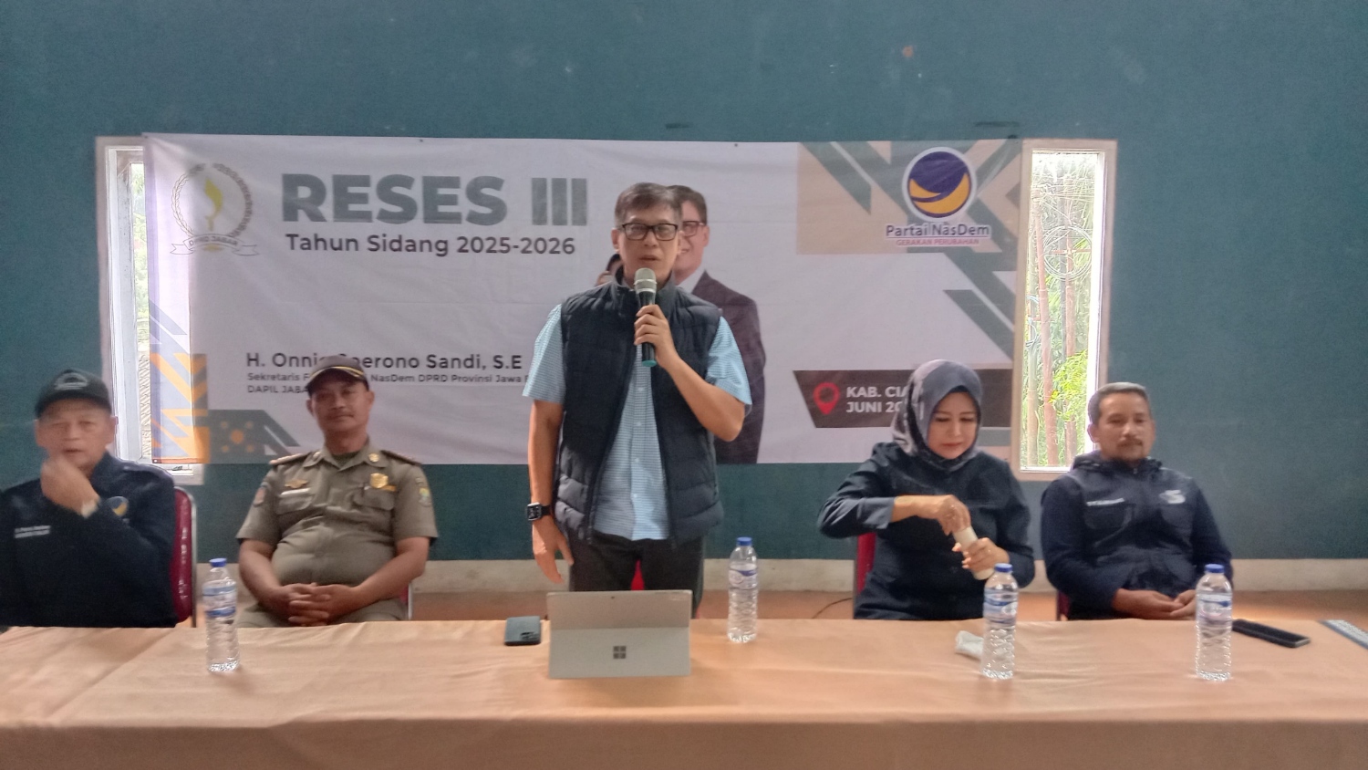 Onnie S Sandi Jaring Aspirasi Warga Campakamulya, Persoalan Desil BPJS Jadi Sorotan
