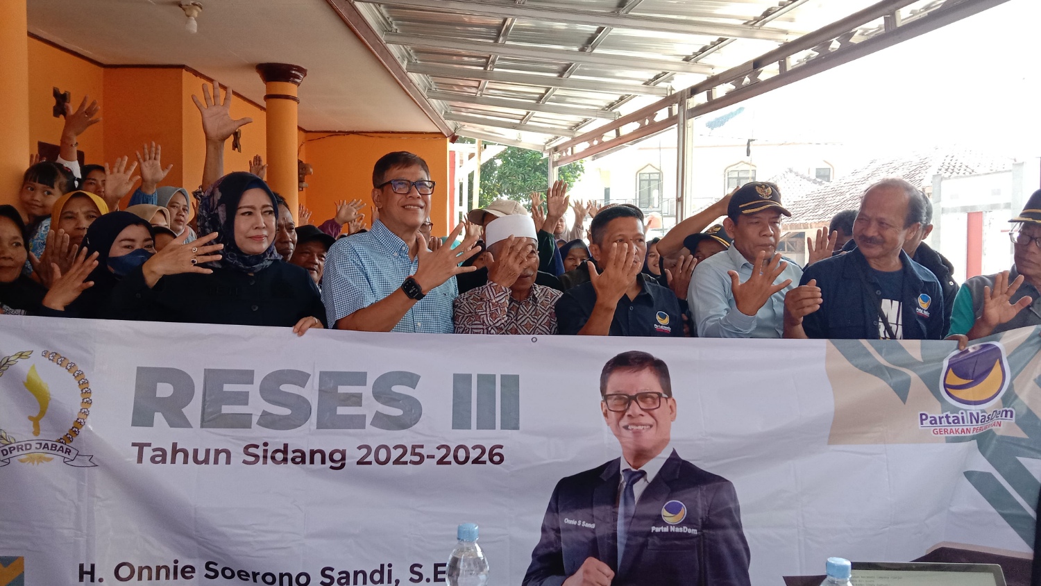 Reses III DPRD Jabar, Kang Onnie Serap Aspirasi Warga Cipicung soal MCK, UHC, dan Jalan