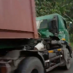 Truk Kontainer Diduga Sebabkan Kecelakaan Beruntun di Cikalongkulon