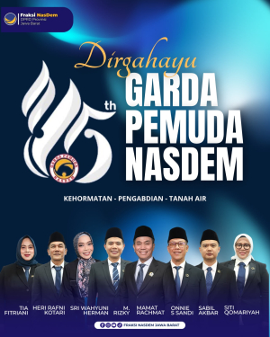 Onnie S Sandi: Garda Pemuda NasDem Harus Cetak Pemimpin Muda Berintegritas