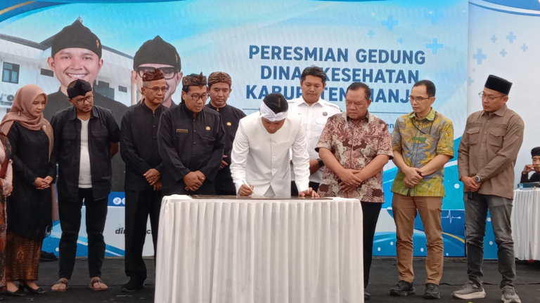 Resmikan Gedung Baru Dinkes, Bupati Cianjur Canangkan Transformasi Pelayanan Kesehatan Berkualitas