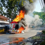 Truk Tangki Pertamina Bermuatan 24 Ribu Liter Pertalite Terbakar di Cianjur, Jalur Nasional Sempat Lumpuh