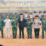 TMMD ke-129 Resmi Dibuka, Desa Mekarmukti Jadi Lokasi Prioritas Pembangunan