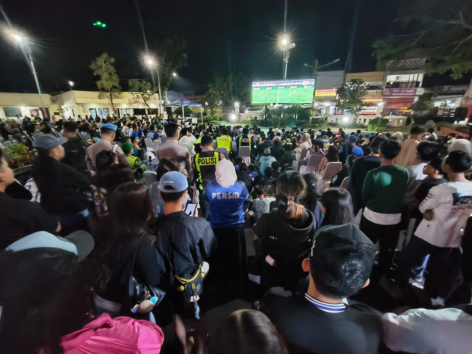 Polres Cianjur Ajak Warga Nobar Persib vs Arema, Kapolres Siapkan Agenda Rutin