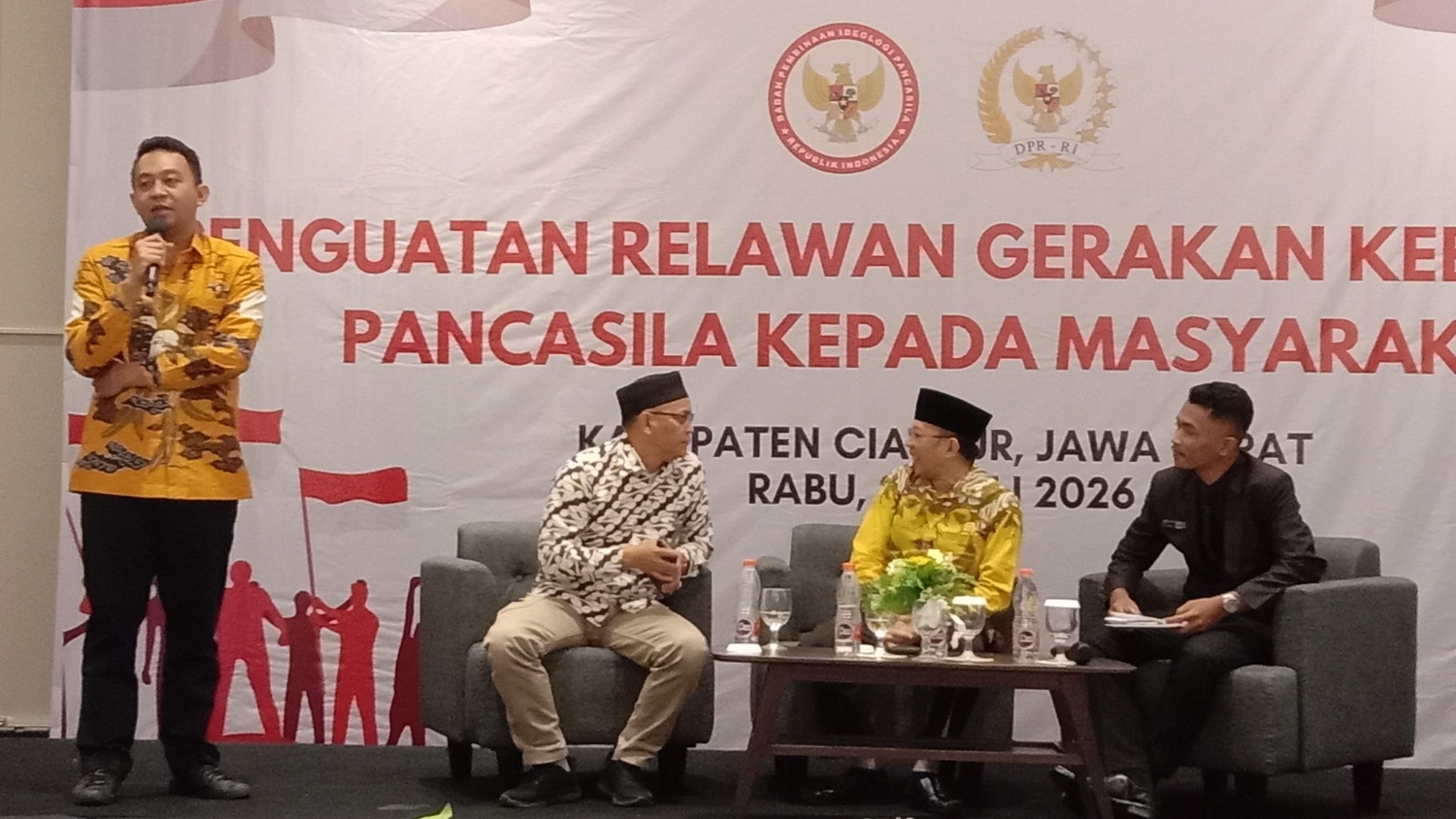 Isfhan Ajak Masyarakat Amalkan Pancasila Lewat Penguatan Relawan Kebajikan di Cianjur