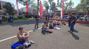 Polisi Gagalkan Konvoi Diduga Geng Motor di Cianjur, Delapan Orang Diamankan