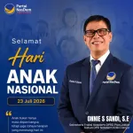 Hari Anak Nasional 2026, Onnie S. Sandi Ajak Wujudkan Generasi Sehat dan Berkarakter