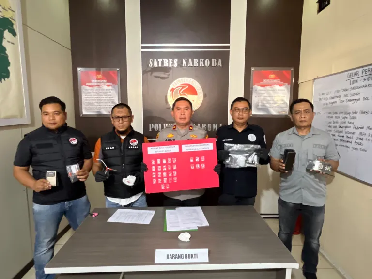 Peredaran Sabu Terendus Di Kecamatan Surade dan Ciemas, Polres Sukabumi Tangkap Tiga Pelaku