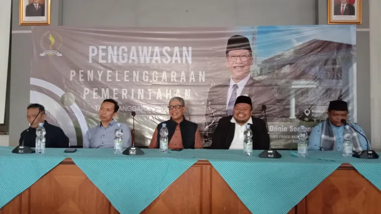 Kang Onnie  Tampung Aspirasi Warga Sindangjaya Cipanas, UHC Disoal