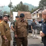Saan Mustofa Tinjau Korban Kebakaran Ciptamulya Sukabumi, Dorong Relokasi 51 Keluarga