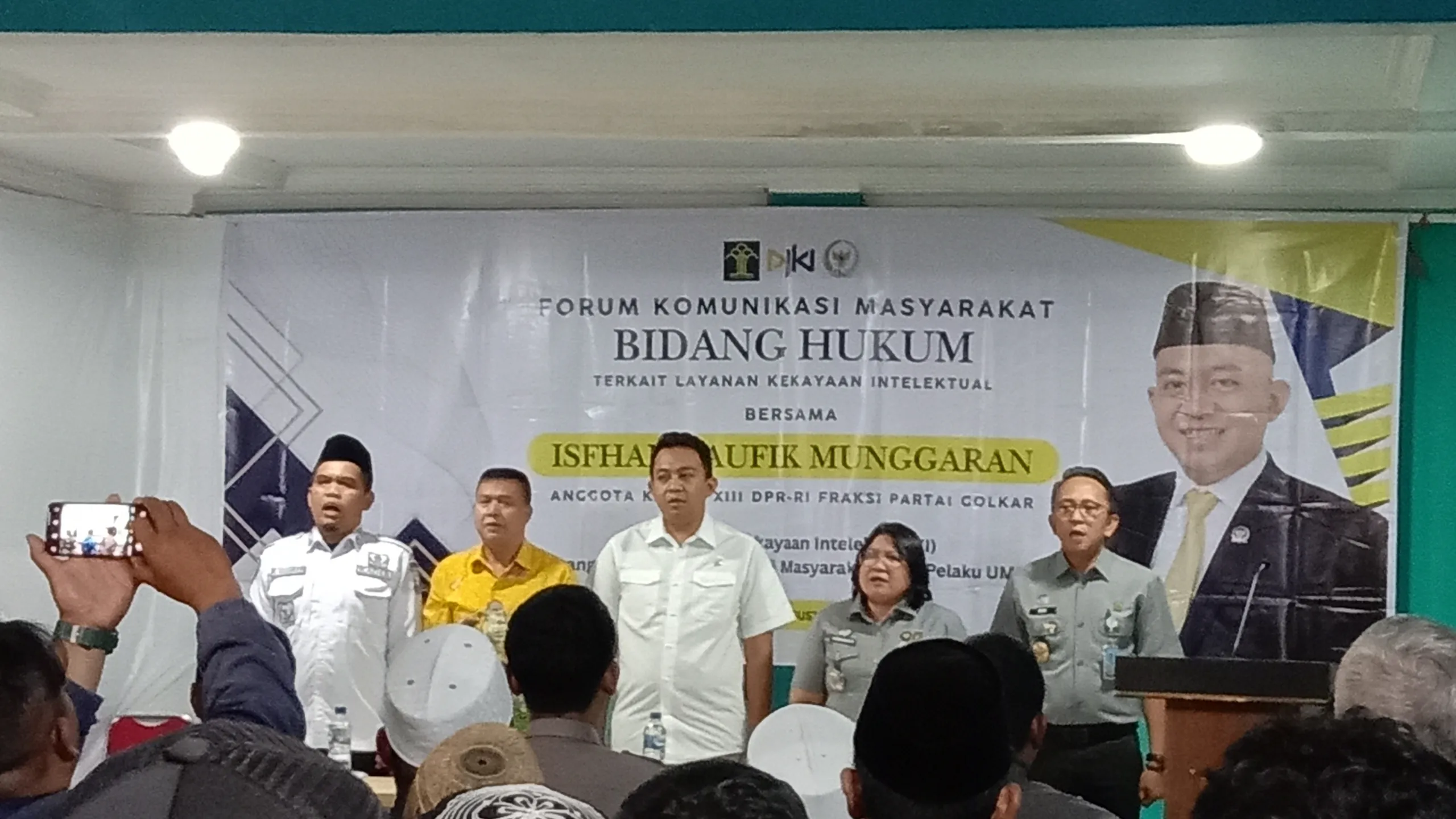 Isfhan T Munggaran Dorong Pelaku UMKM di Pagelaran Pahami Perlindungan Kekayaan Intelektual