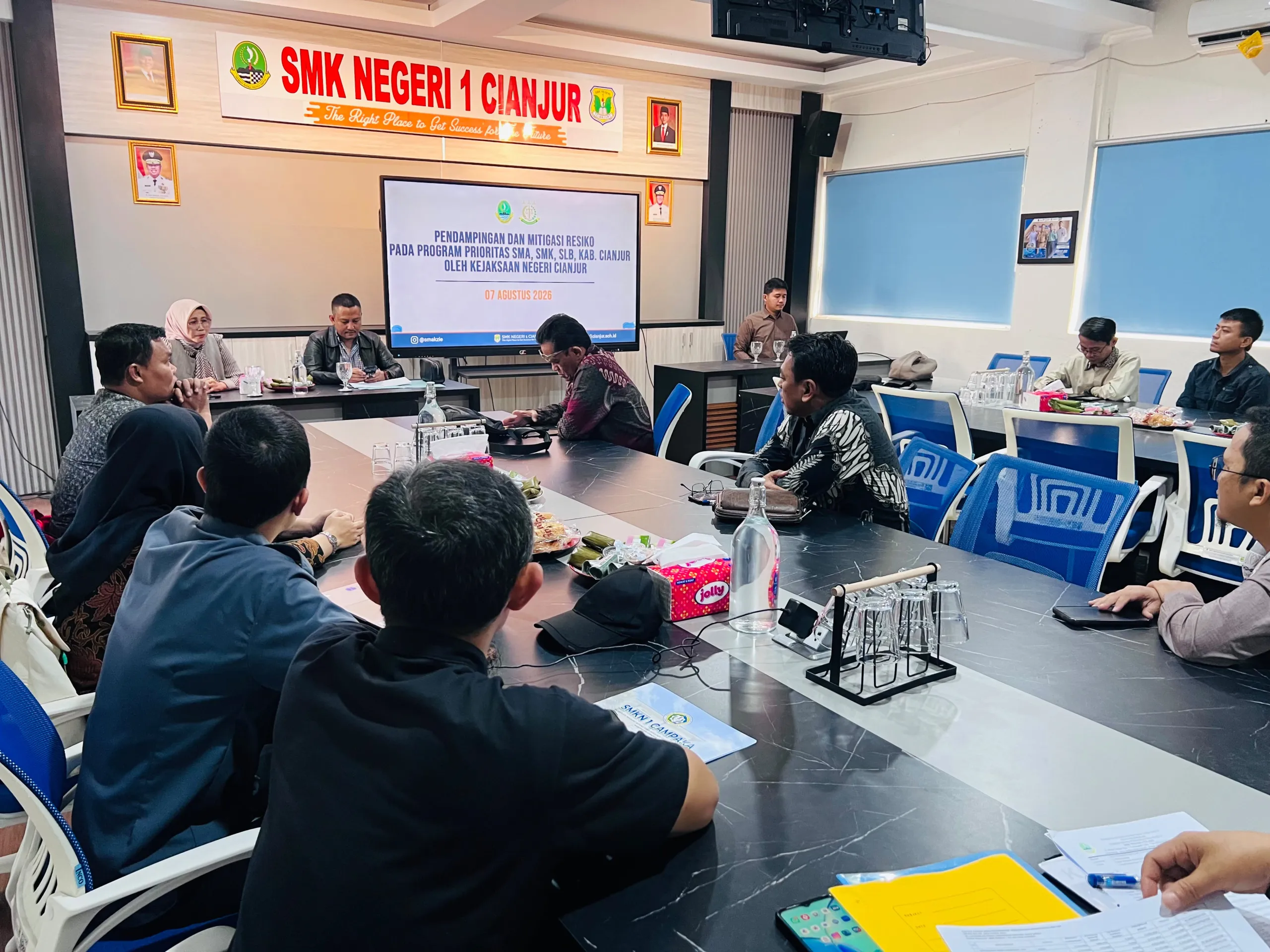 Cegah Persoalan Hukum, KCD IV Jabar Gandeng Kejari Cianjur Dampingi Sekolah