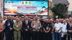 Apel Kebangsaan di Cianjur, Polres Tegaskan Komitmen Jaga dan Rawat Jawa Barat