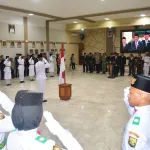 Bupati Sukabumi Kukuhkan 32 Paskibraka 2026, Tegaskan Kehormatan dan Tanggung Jawab Besar