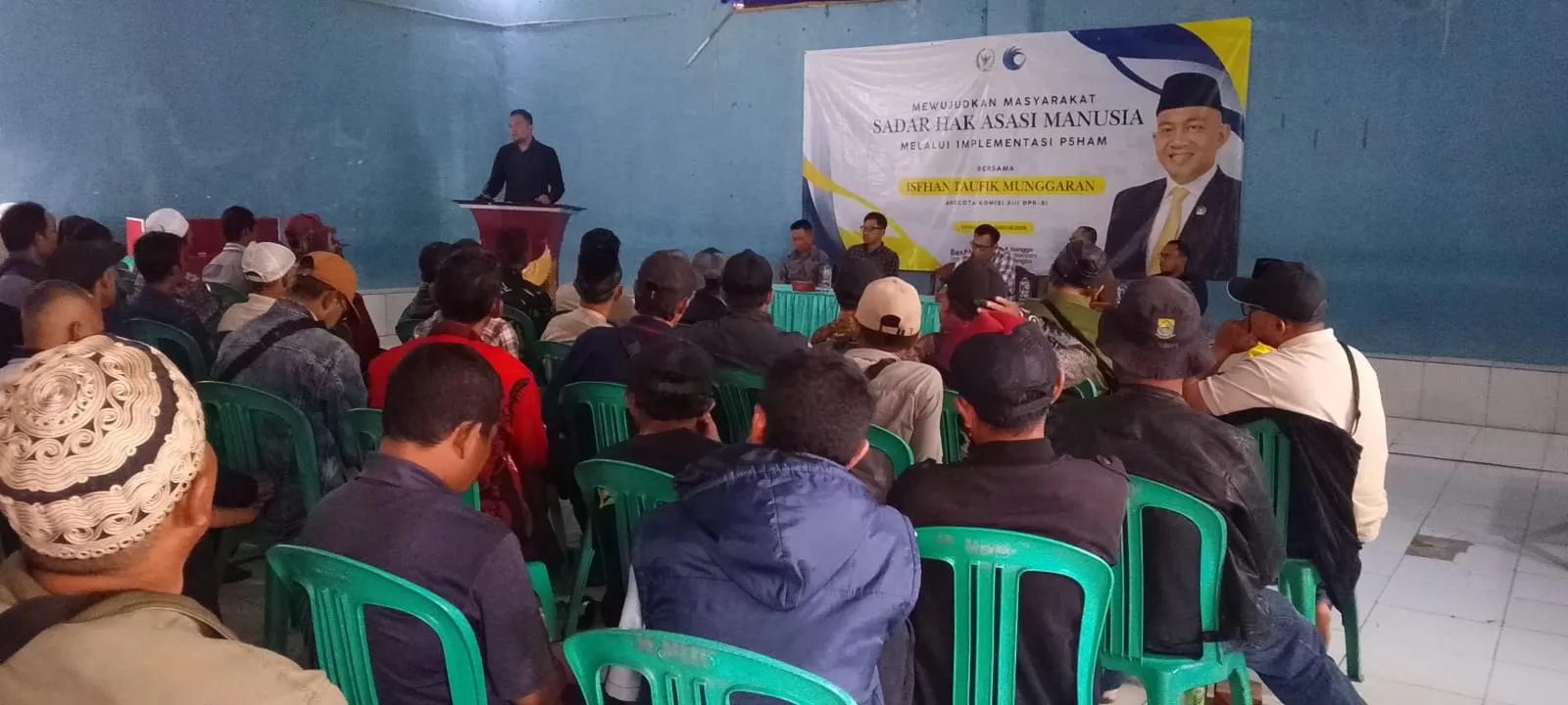 Kegiatan P5HAM Ungkap Keluhan Warga Wangunjaya soal Air Bersih, Isfhan Minta Pemda Cianjur Turun Tangan