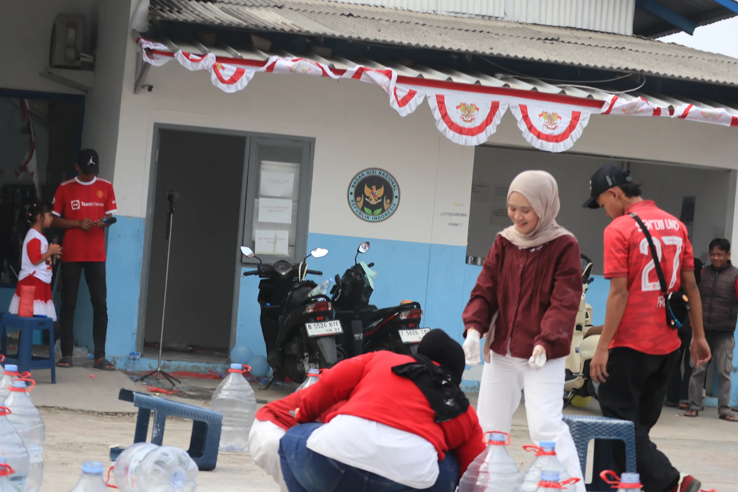 Jelang HUT RI ke-81, SPPG Sukasari 2 Cilaku Gelar Lomba dan Tasyakuran