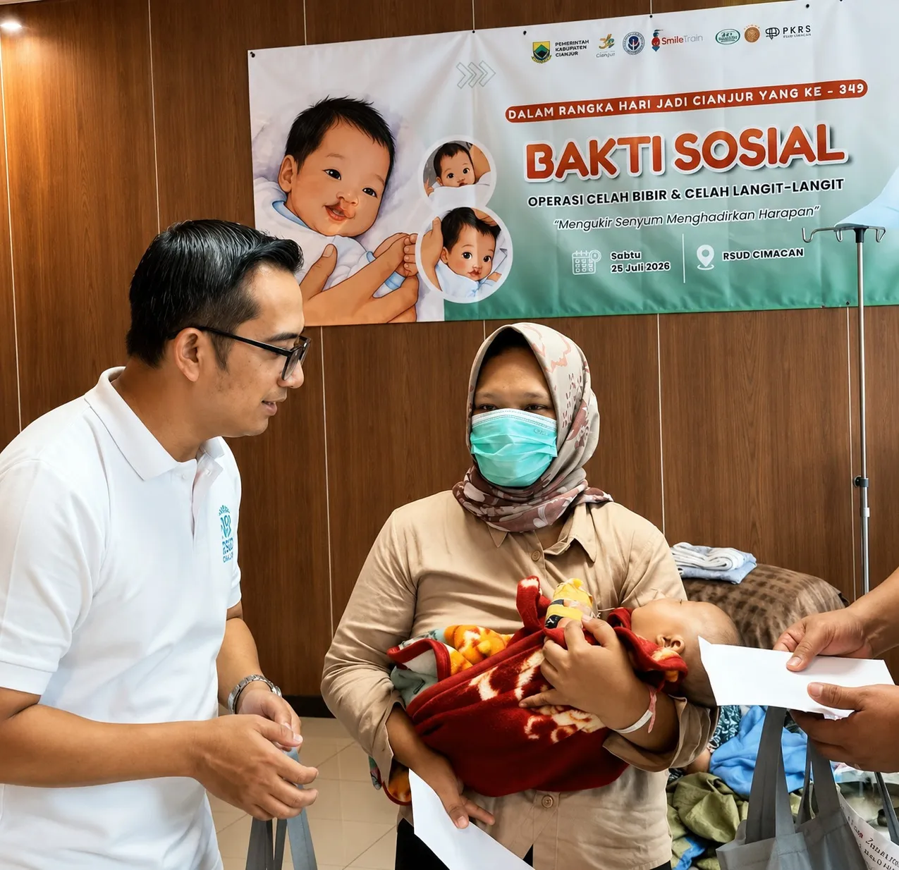 Peringati HJC ke-349, RSUD Cimacan Operasi 22 Pasien Bibir Sumbing Secara Gratis