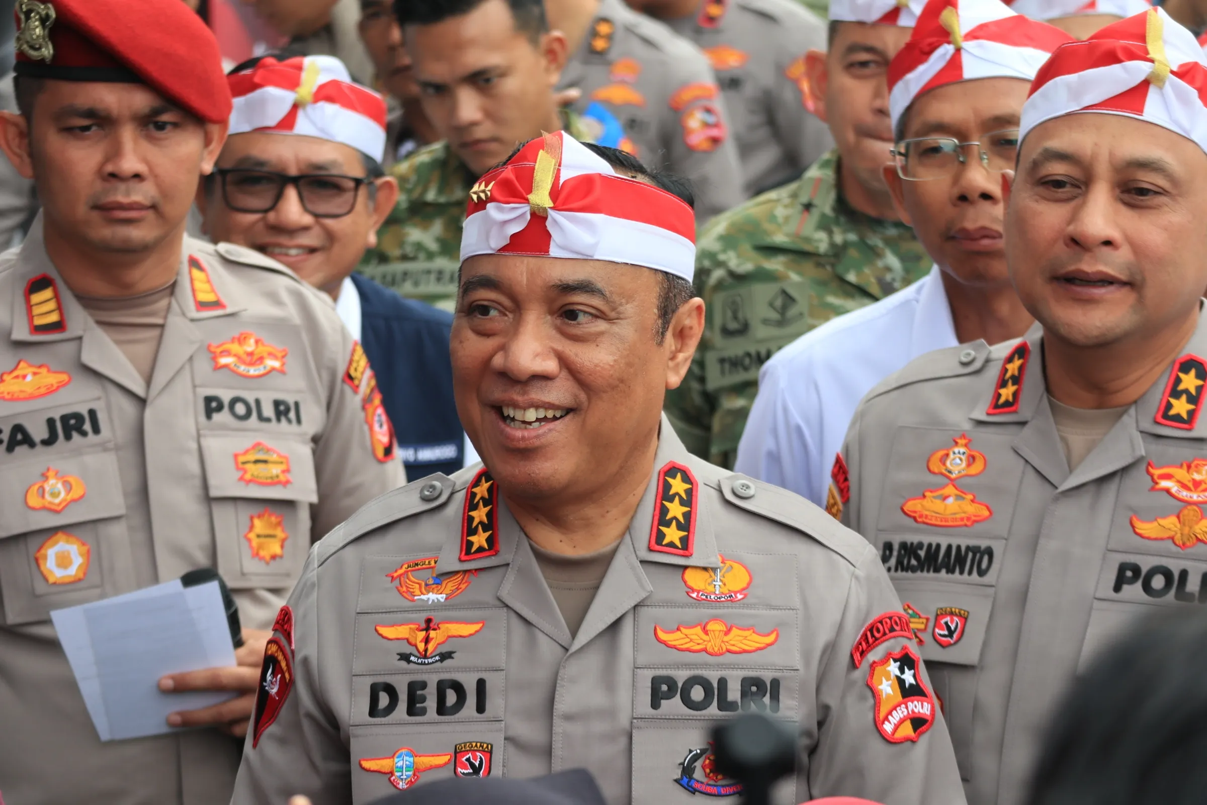 Wakapolri Tanam Bawang Putih di Cianjur, Kejar Swasembada Nasional 2029