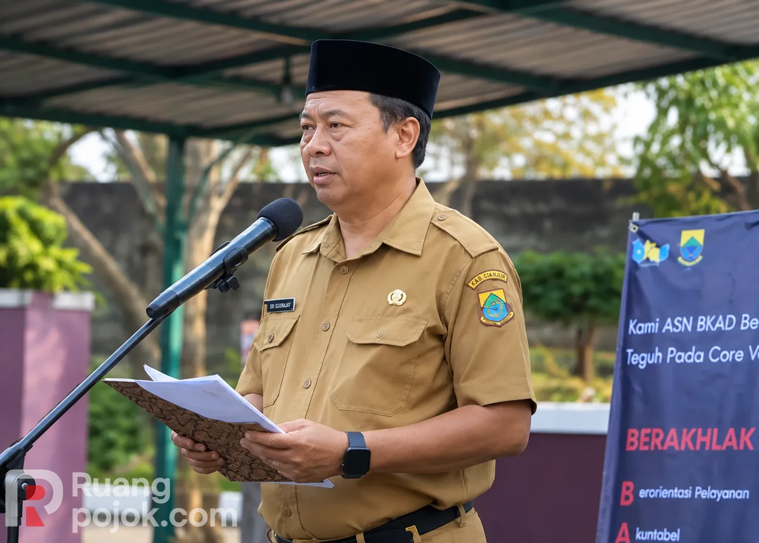 BKAD Cianjur Perkuat Budaya Kerja ASN BerAKHLAK, Dorong Pelayanan Publik yang Profesional