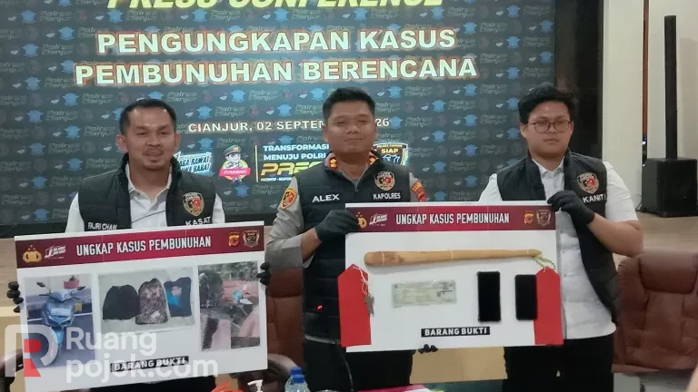 Kepala Peternakan Ditangkap Polres Cianjur, Diduga Bunuh Istri Siri Usai Lihat Video Medsos