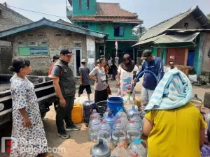 BPBD Cianjur Salurkan 130 Ribu Liter Air Bersih ke 9 Kecamatan