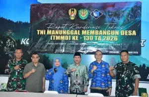 TMMD Kabupaten Sukabumi ke-130 Siapkan Pembangunan Jalan hingga Sumur Bor di Ciemas