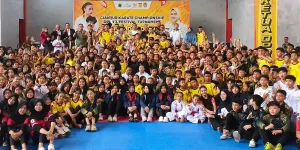 Cianjur Karate Championship Piala Ketua DPRD Dibuka, Metty: Kalah Menang Itu Biasa