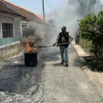 Jalan Desa Karangwangi Diperbaiki Setelah Viral, Kades Sebut Truk Tonase Berlebih Penyebab Kerusakan