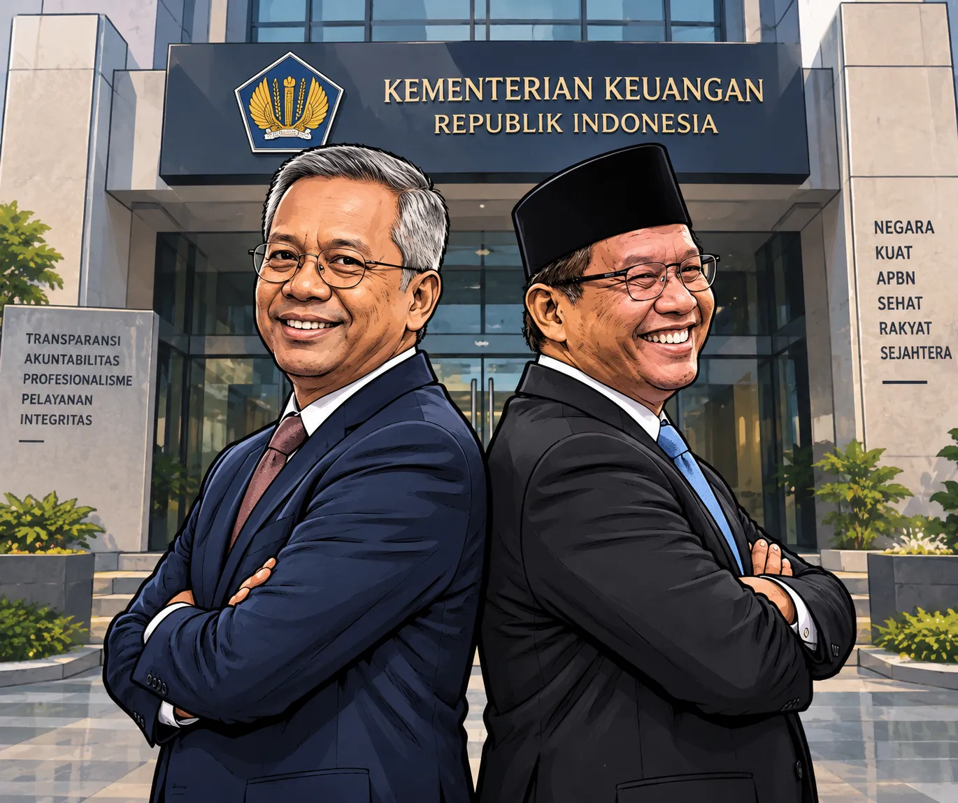 LHKPN Suahasil vs Purbaya : Harta Bagai Bumi dan Langit Terpaut Jauh