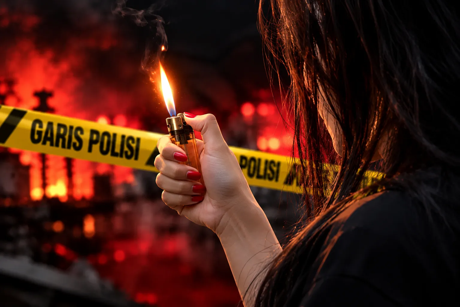 Polisi Dalami Dugaan Keterlibatan dalam Kebakaran Empat Rumah di BTN Joglo Cianjur