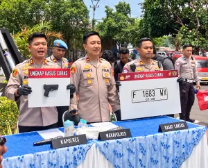 Ngaku Polisi Bermodal Pistol Mainan, 4 Pelaku Begal Mahasiswa Unsur Cianjur Diciduk