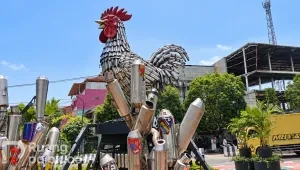 Hasil Razia 3.000 Knalpot Brong Disulap Jadi Tugu Ayam Pelung di Cianjur, Ini Pesan Kapolda Jabar