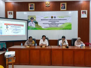Desa Citarik Palabuhanratu Gelar Musrenbang, Tetapkan RKP Desa 2027