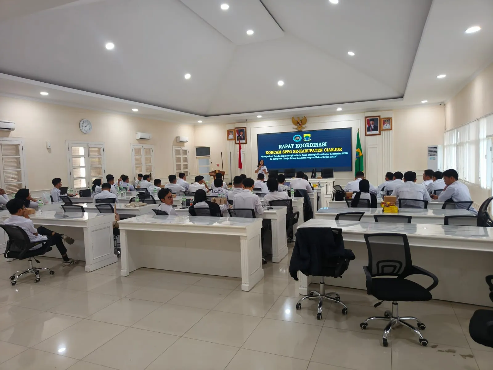 32 KSPPG se-Cianjur Dikumpulkan, Tata Kelola Dapur MBG Masih Semrawut