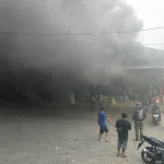 Kebakaran Pasar Rakyat Cigombong Cianjur Diduga akibat Korsleting, Kerugian Capai Rp40 Juta