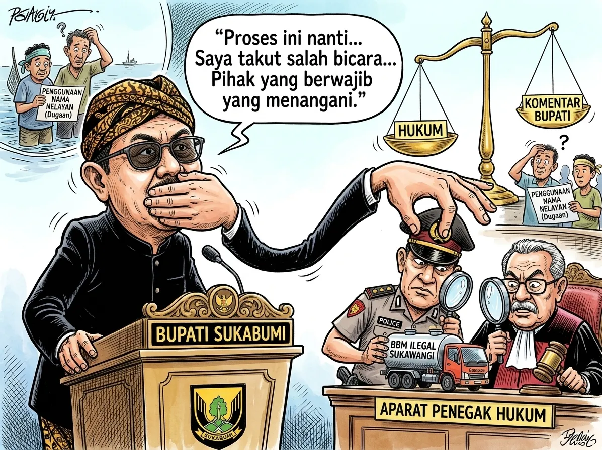 Bupati Sukabumi Serahkan Penanganan Dugaan BBM Ilegal kepada Aparat Penegak Hukum