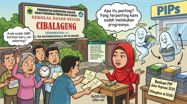 Bantuan PIP Terlambat Lima Tahun, Penjelasan Pihak SDN Cibalagung Jadi Sorotan