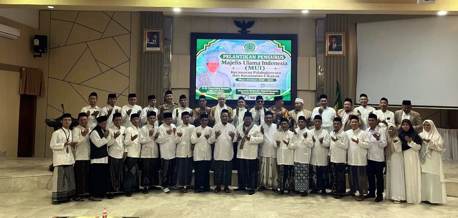 Pengurus MUI Palabuhanratu-Cikakak Periode 2026–2031 Resmi Dilantik