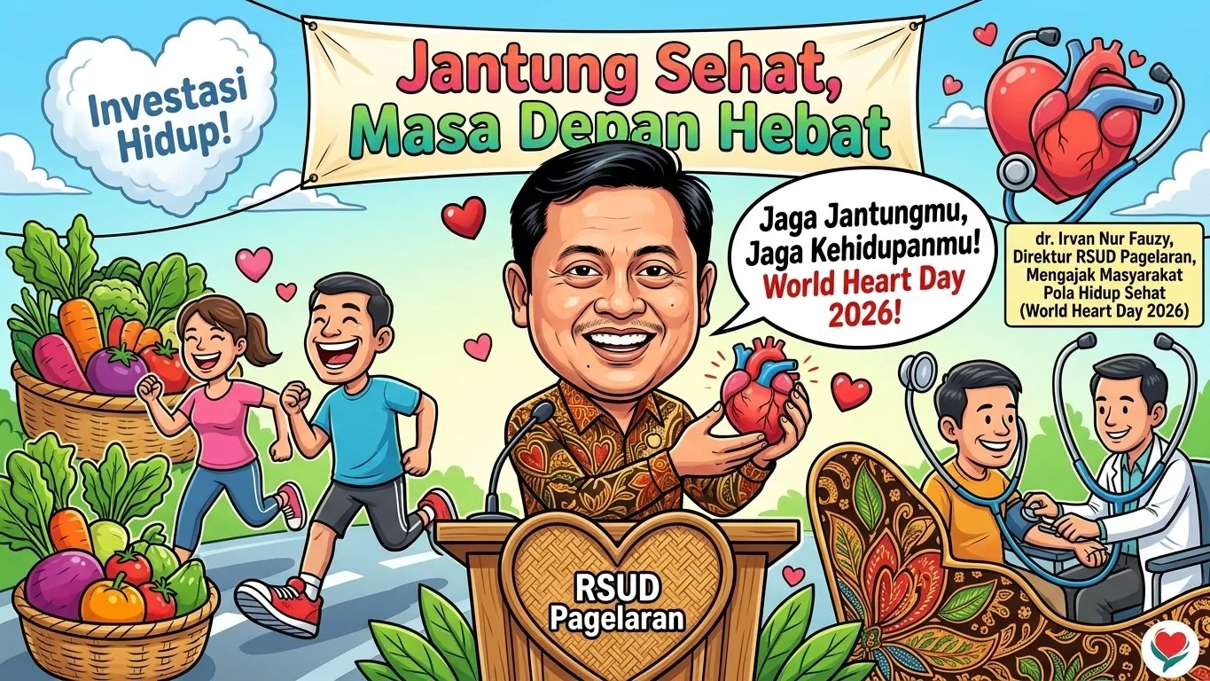 RSUD Pagelaran Ajak Masyarakat Jaga Kesehatan Jantung Sejak Dini