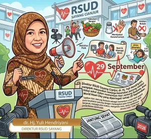 Hari Jantung Sedunia 2026, Direktur RSUD Sayang Cianjur Ajak Masyarakat Terapkan Pola Hidup Sehat
