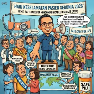 Hari Keselamatan Pasien Sedunia, RSUD Cimacan Perkuat Pelayanan Aman dan Bermutu