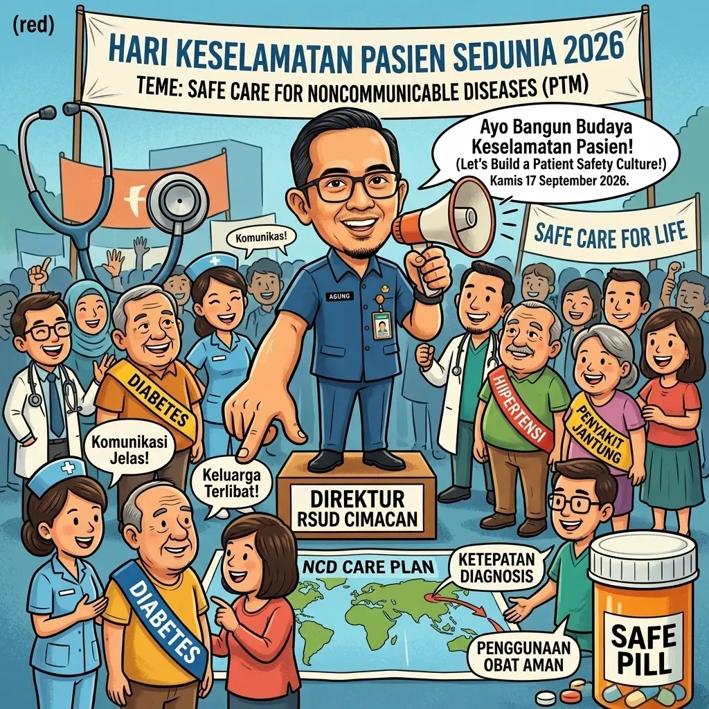 Hari Keselamatan Pasien Sedunia, RSUD Cimacan Perkuat Pelayanan Aman dan Bermutu