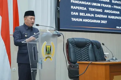 Rapat Paripurna DPRD Sukabumi, Bupati Jawab Pandangan Fraksi soal Raperda APBD 2027