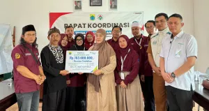 Pedagang Es Kelapa di Cianjur Tewas Tertabrak Motor, Ahli Waris Terima Santunan Rp163,6 Juta