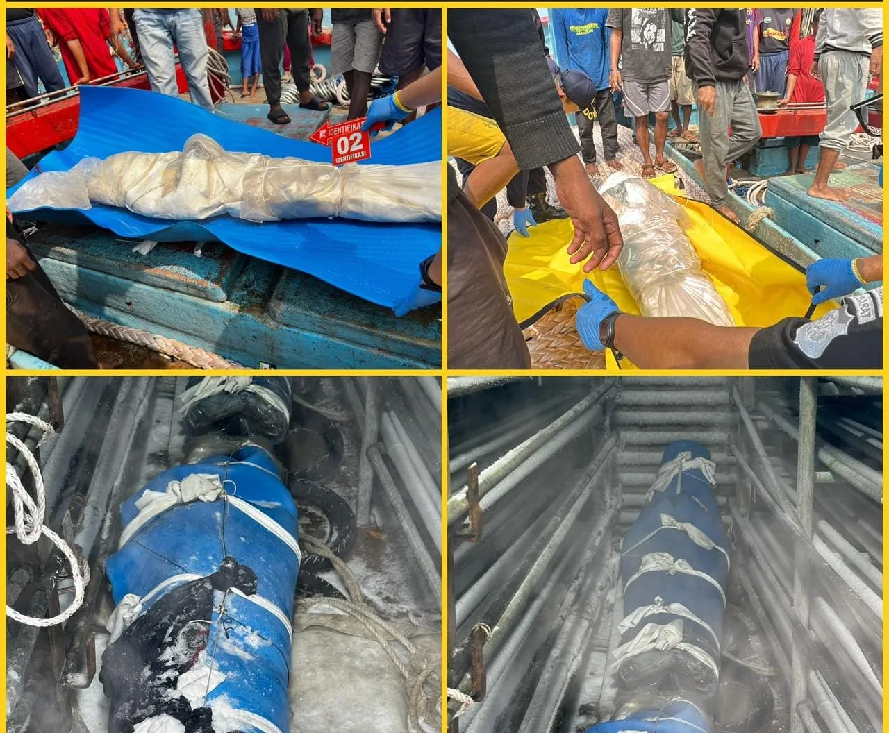 (foto: Rekan Media) Kedua korban dilaporkan meninggal dunia dalam insiden di atas KM Cahaya Mutiara saat berlayar di perairan Sri Lanka.