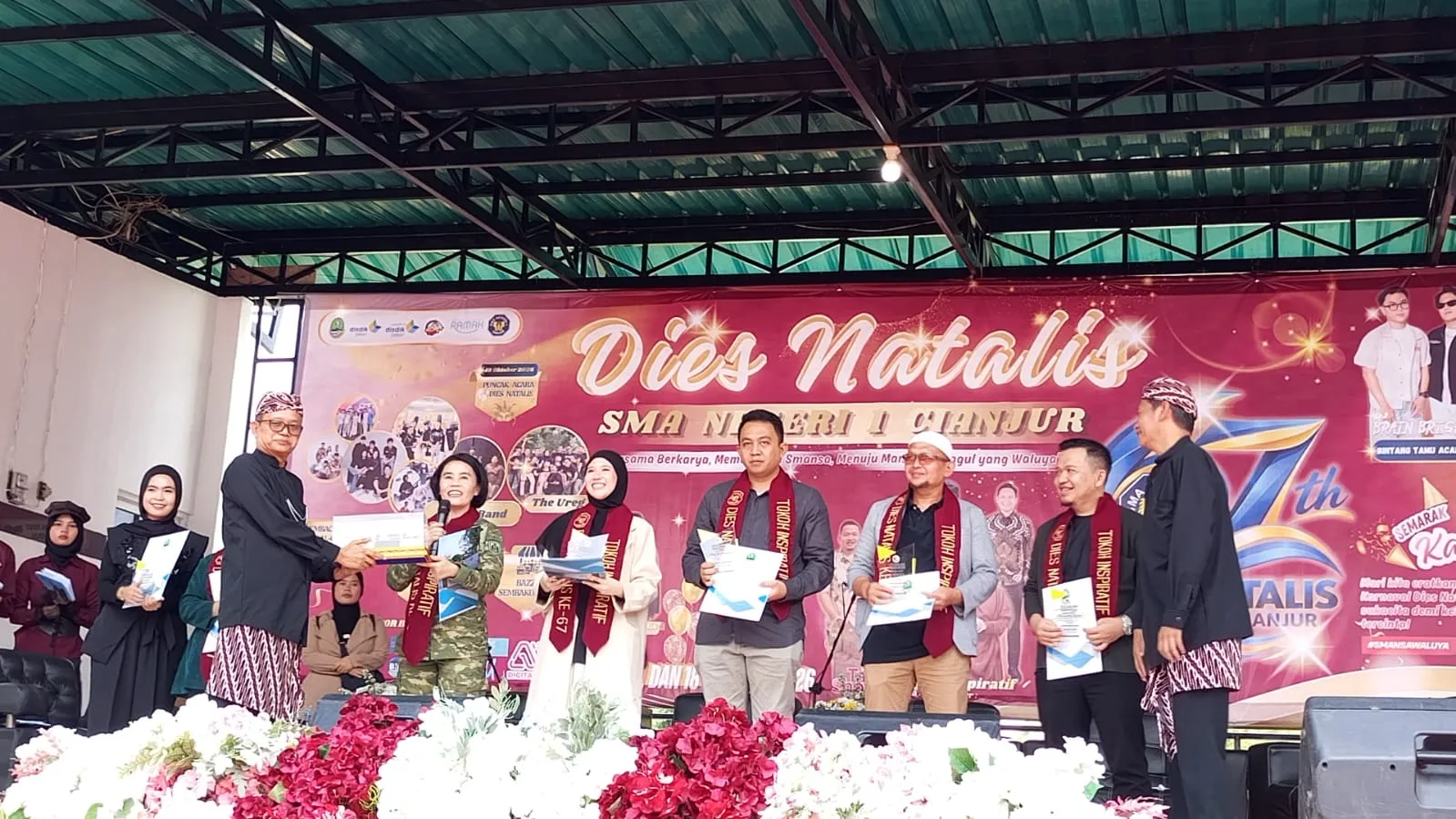 Dies Natalis ke-67 SMAN 1 Cianjur, Isfhan Taufik Motivasi Siswa Raih Prestasi