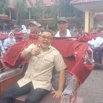 Ketua Gerindra Sukabumi Kawal Bantuan 100 Becak Listrik dari Prabowo