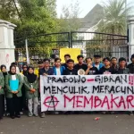 BEM Cianjur Layangkan Enam Tuntutan, Kecewa Tak Ditemui Pimpinan DPRD